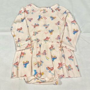 Angel Dear Retro roller skates onesie dress 3-6 mo